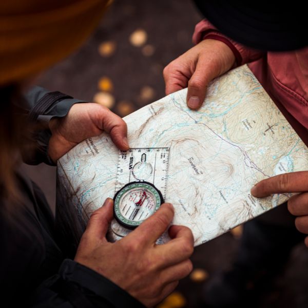 Three simple steps to navigating with a map
